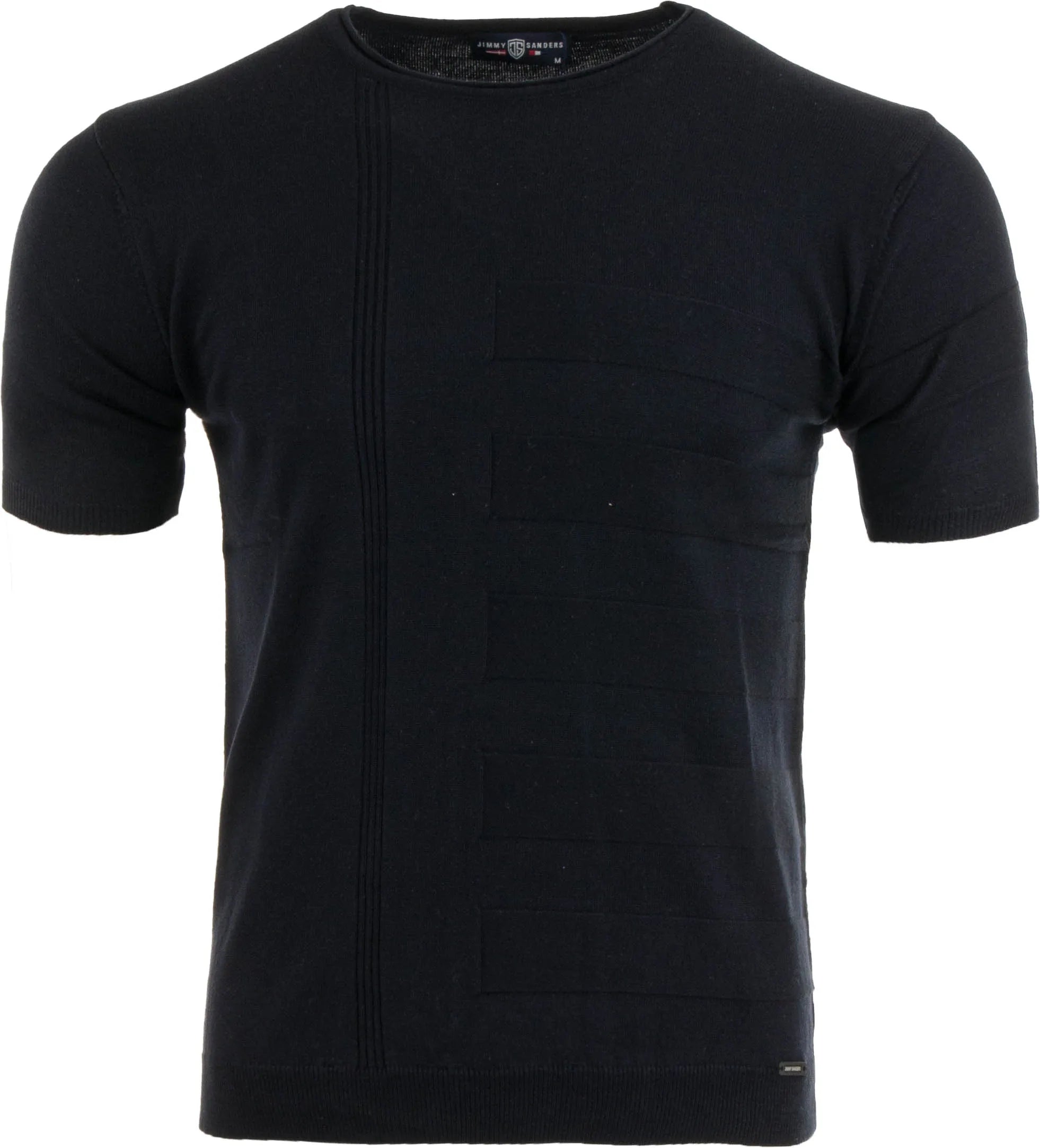 Jimmy Sanders Zeus Navy T -Shirt Men L - Confortul bumbacului