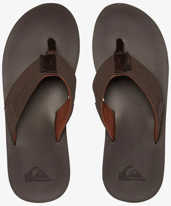 Quicksilver Coastal Oasis II Flip Flops 39: Comfort & Grip