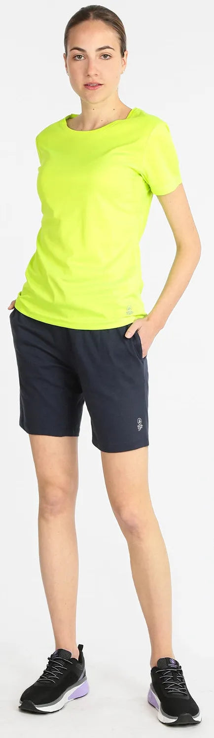 Ladies Sport Shorts blu navy - traspirante e flessibile