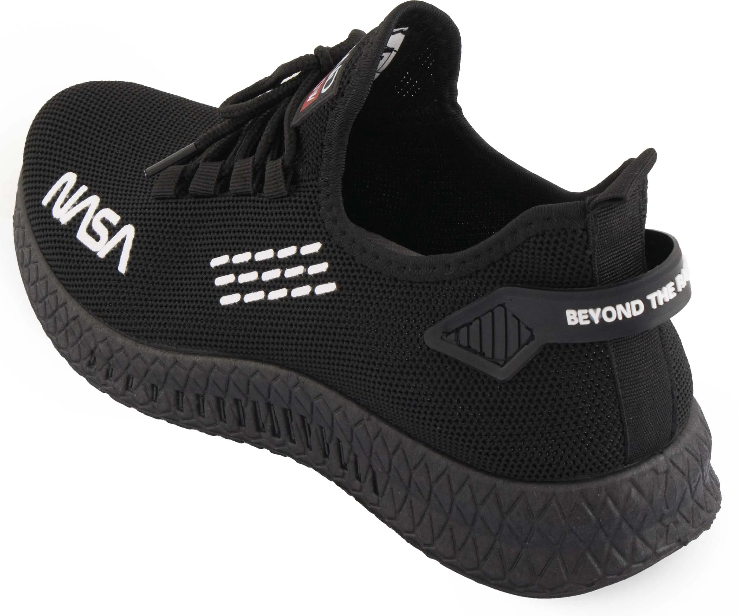 Black NASA Sneakers Men Velikost 44 - Styl vesmíru