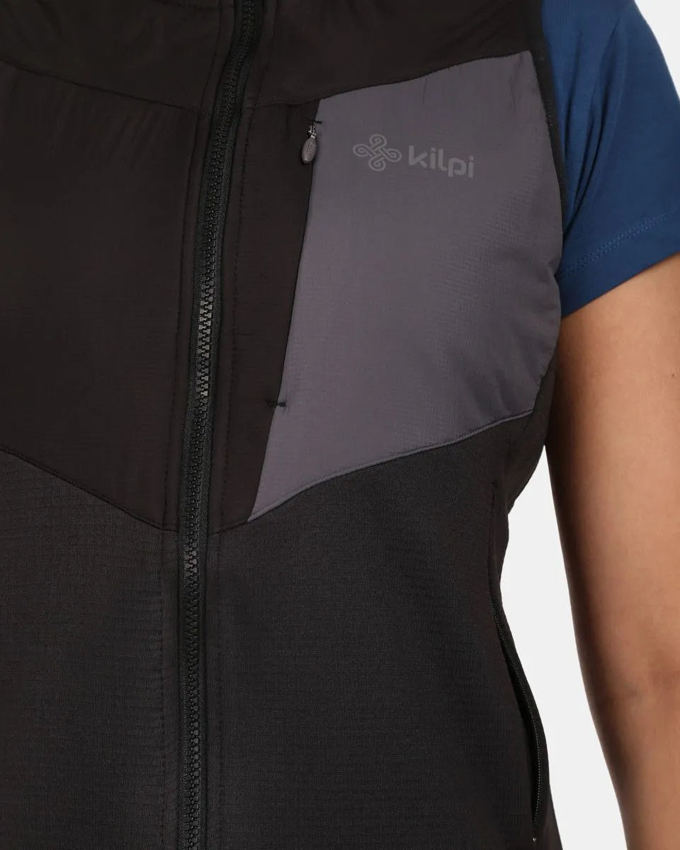 Chaleco deportivo femenino Kilpi Lenia-W Black 36