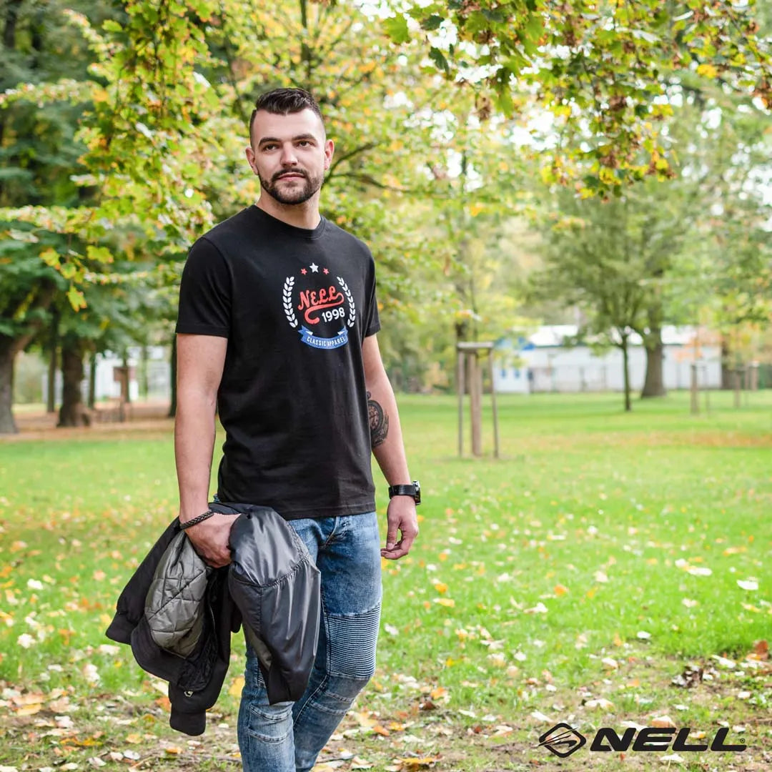 Herren-T-Shirt Nell Alvar Black, s