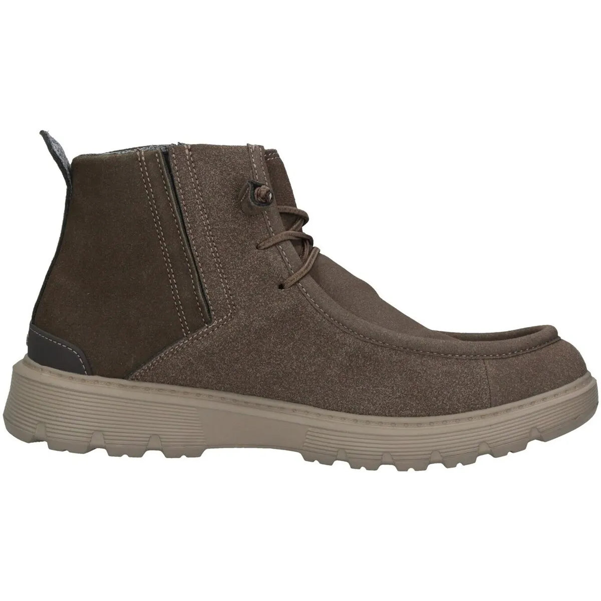Woz Stuart 111 TAUPE Pánské boty - Suede, velikost 44