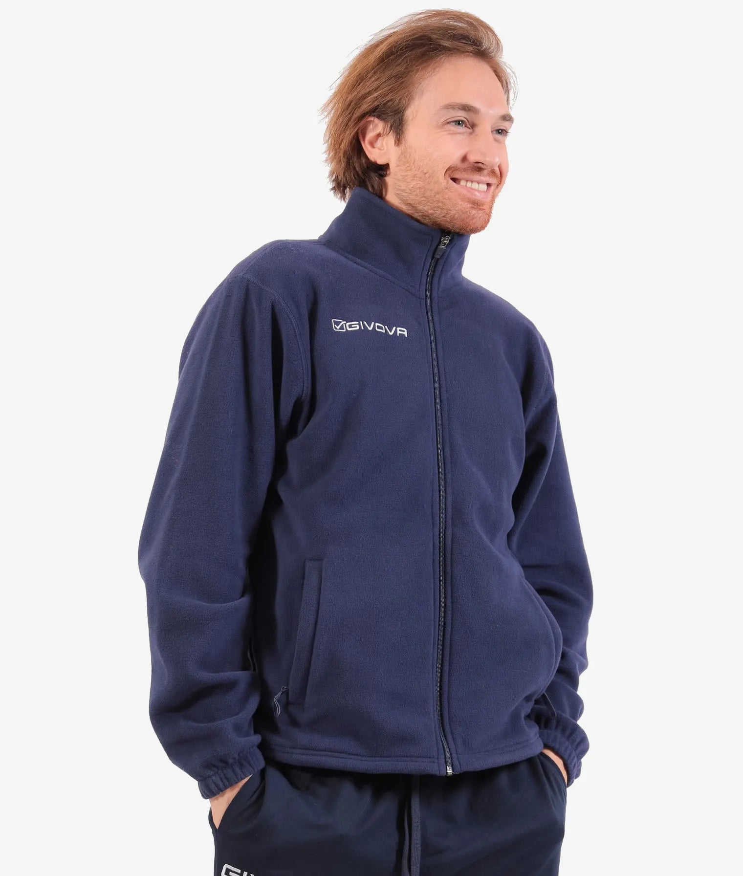 Sweatshirt lomra Givova Alasca Blue 3xl