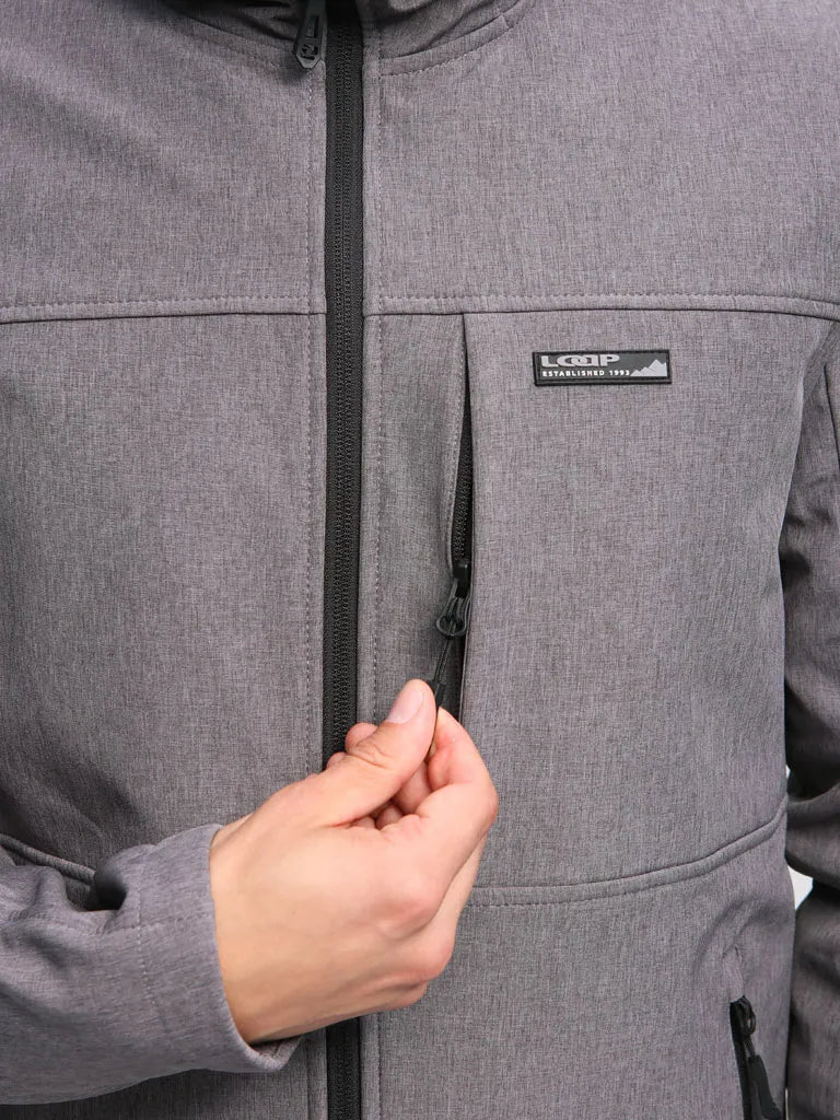 Loaf Luskan L Men's Softshell: Windproof & Breathable