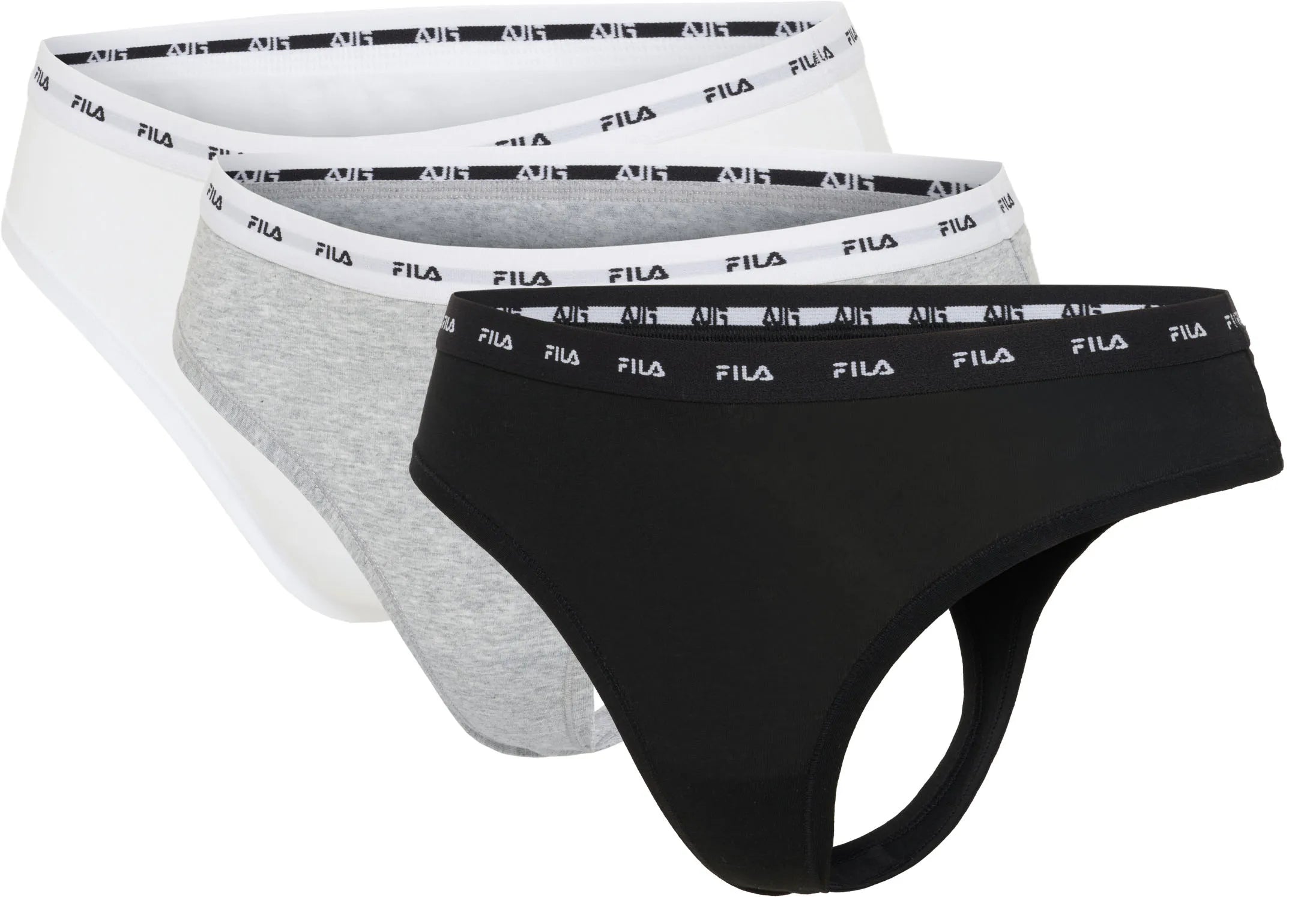 Calcinha feminina fila string 3-pack mix s