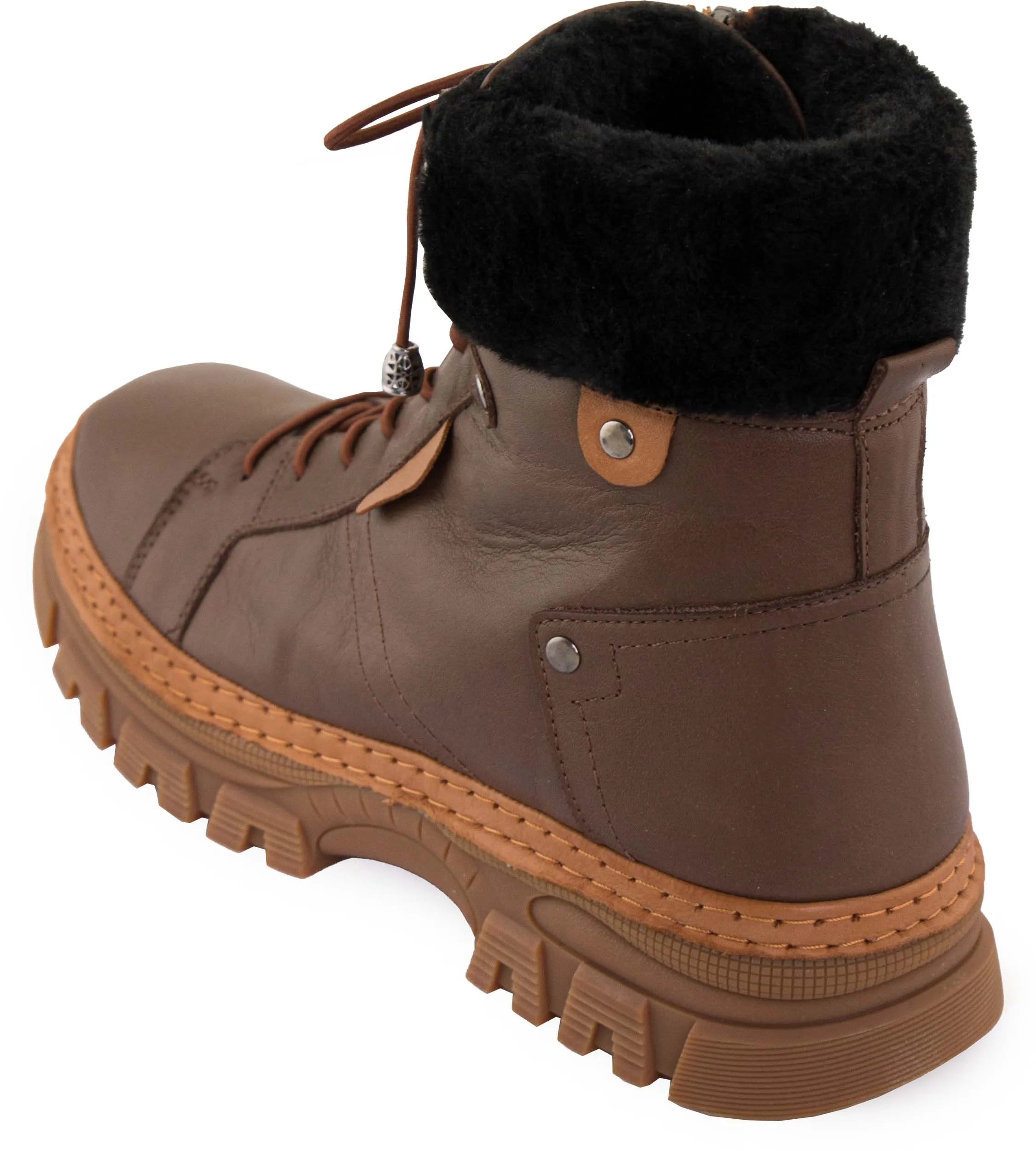 Winterlaarzen Dames Nell 207 Praline - Warm & Waterdicht
