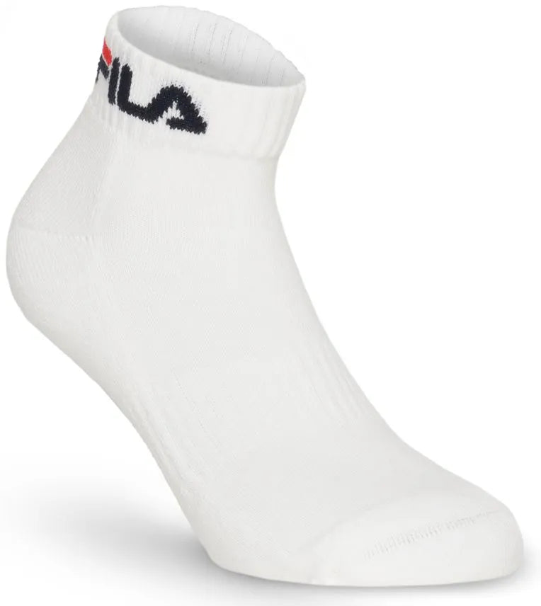 FILA SOCKS White di alta qualità da 2 pacchetti 39-42