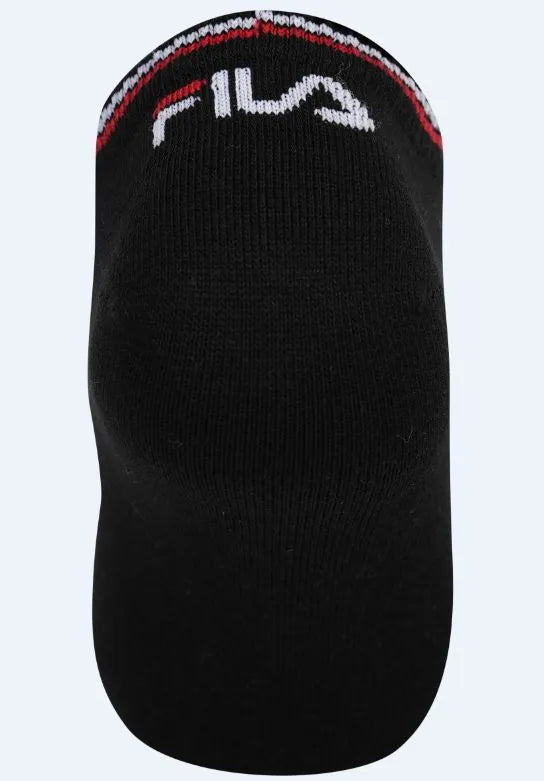 Fila ponožky 3-palec bambus neviditeľné čierne 35-38