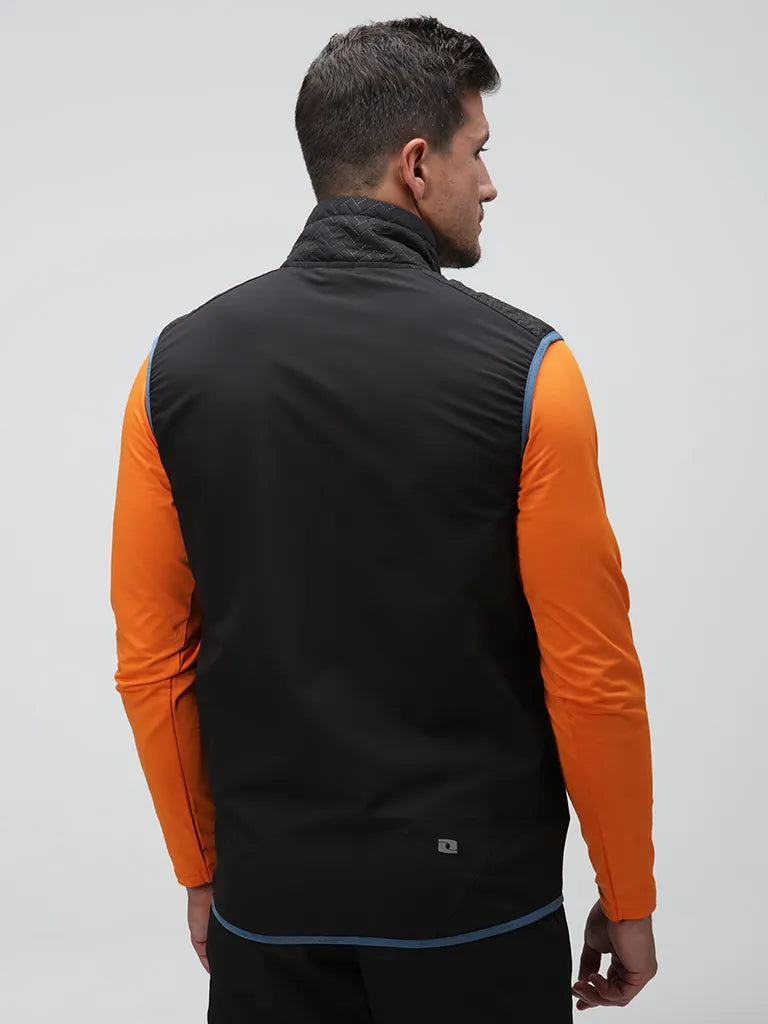 Mænds vest loap urkel sort, s