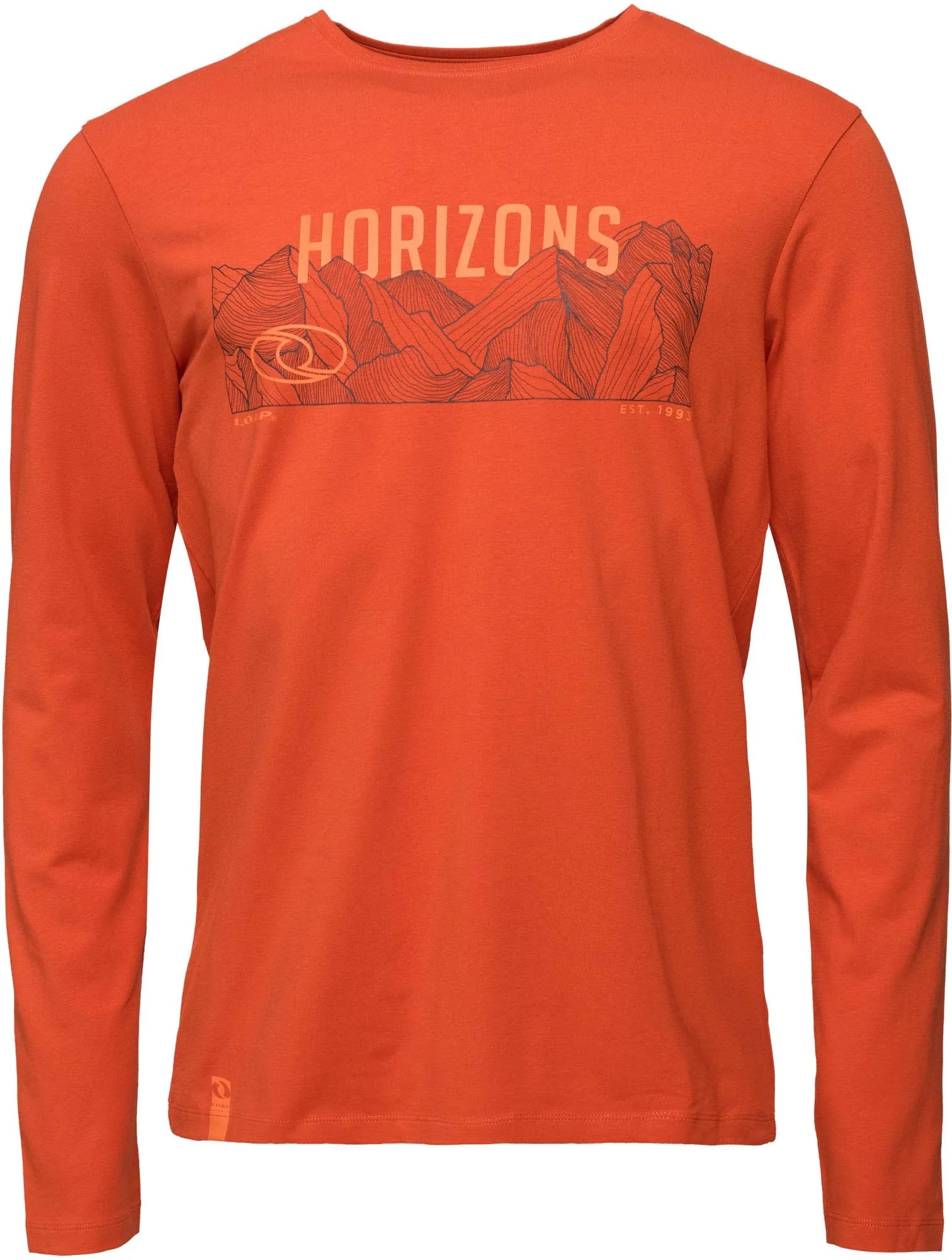 Maschile t -chirt loap alvar oranje 2xl - cotone traspirante