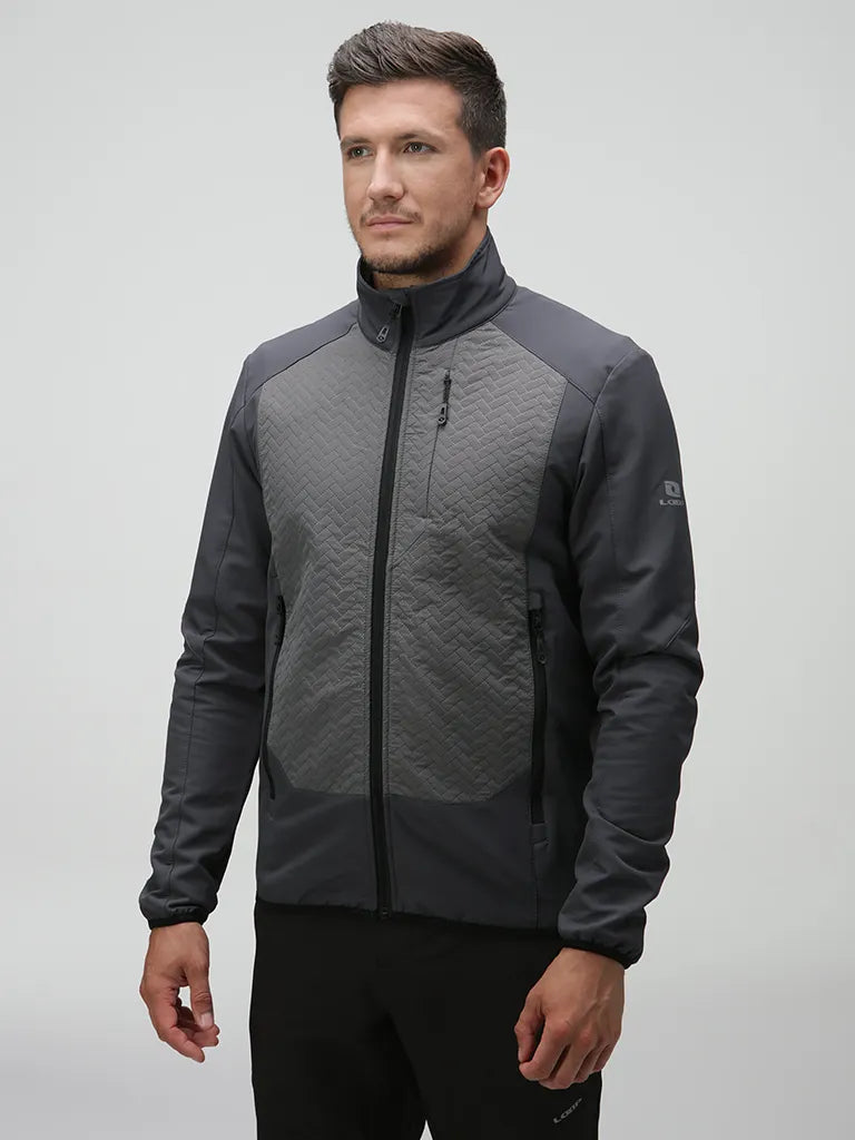 DonkerGrijze Herenjack Loaf 2xl - Elegant & Functionel