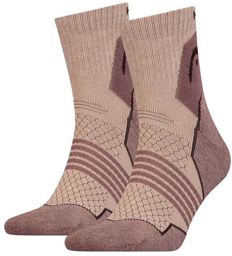 Calcetines de senderismo de color marrón claro 43-46 para hombres