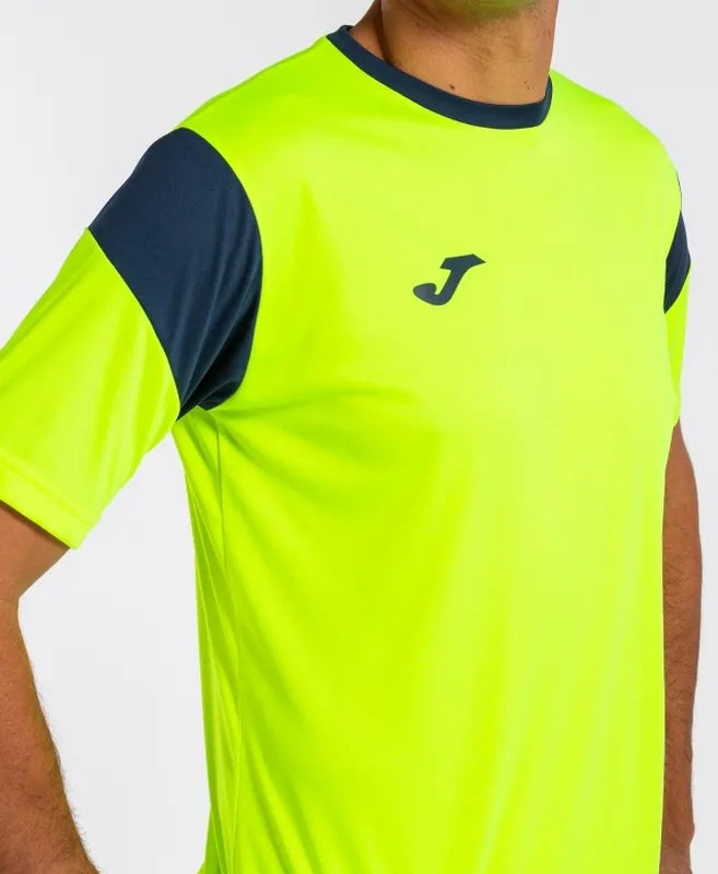 Tweedelige set joma phoenix set fluor geel marinegeel xl