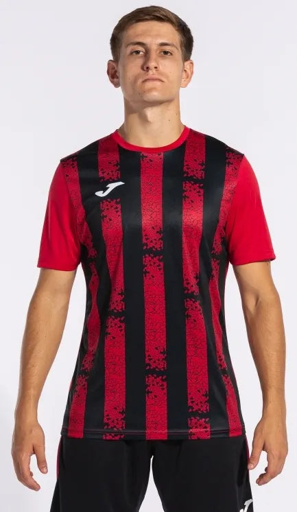 Joma Inter III Sportjersey Red -zwart 2xl - prodyšný a odolný