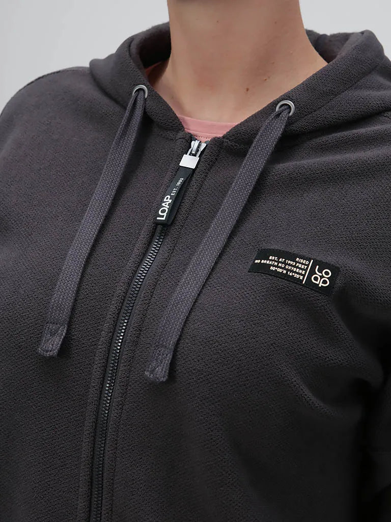 Moletom feminino Lope Gerbera Dark Grey, S