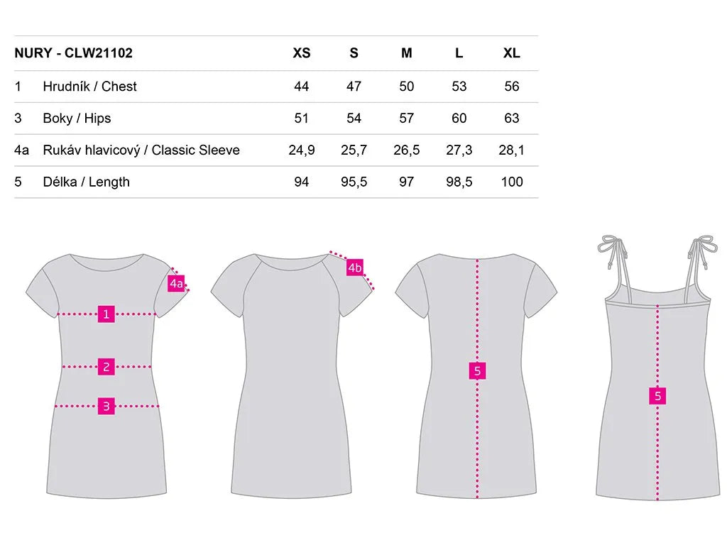 Vestido deportivo femenino MOAP NURY, S