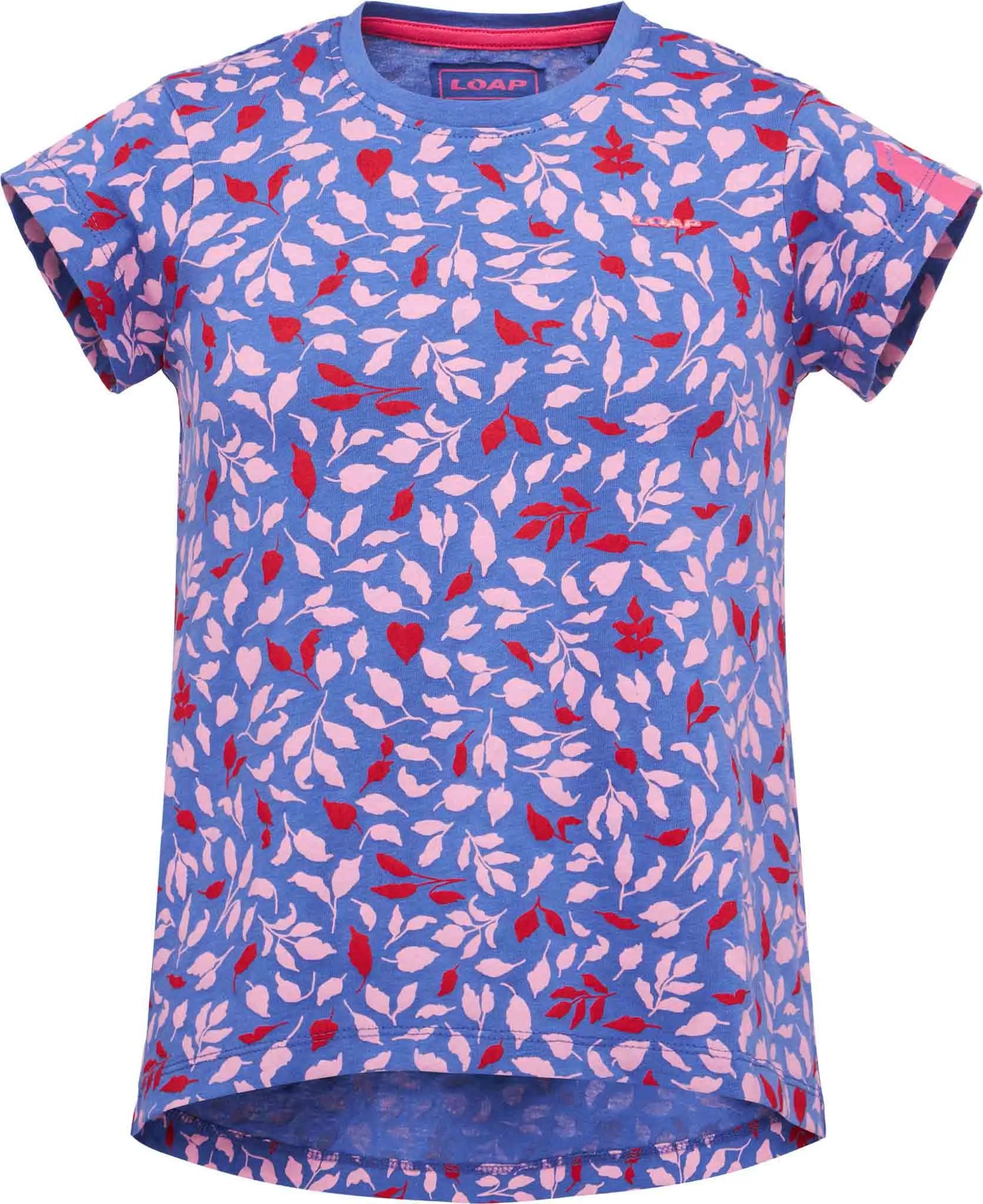 T-shirt pour enfants Besdena Blue Blue 158-164