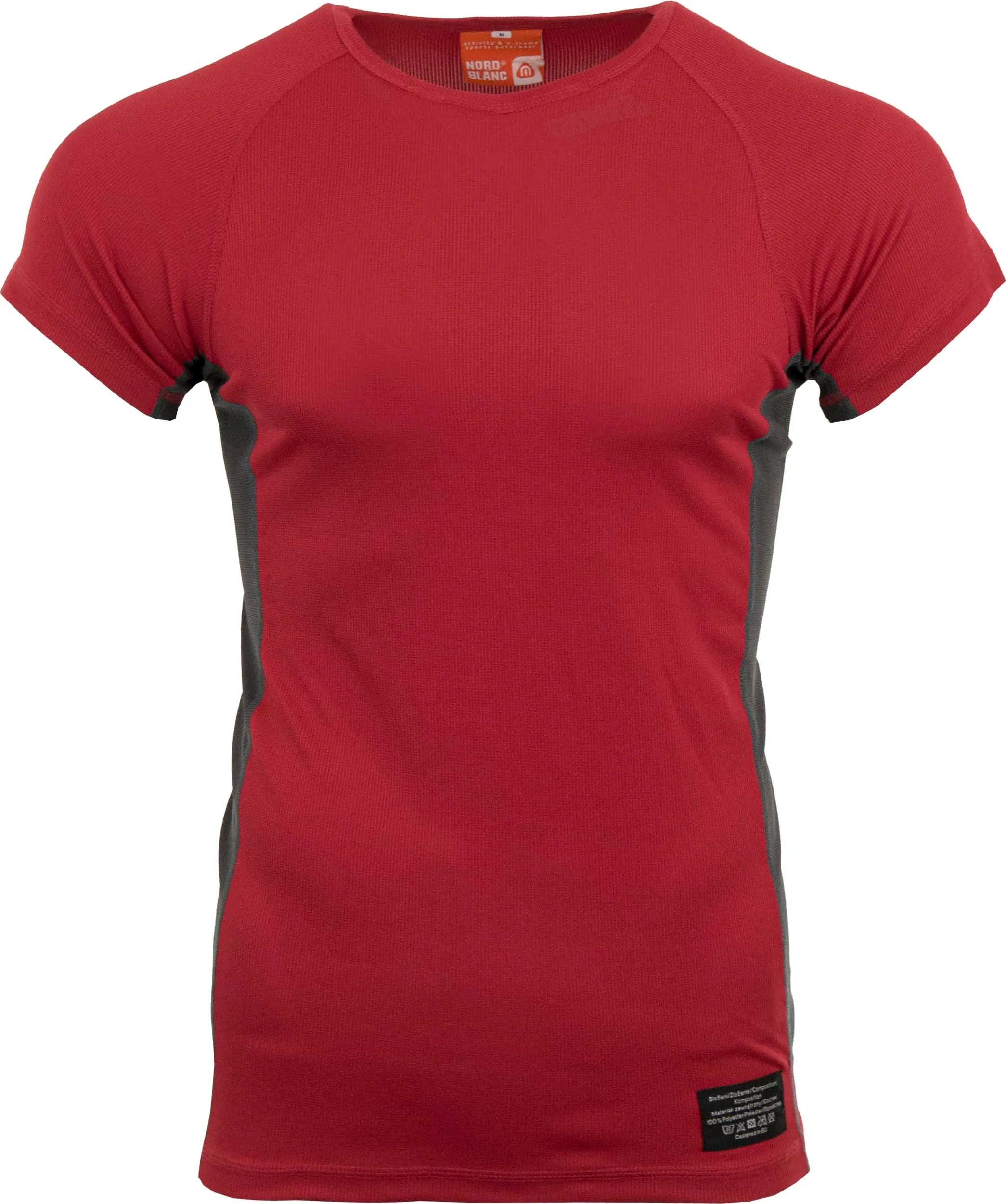 Nordblanc Heren Functioneel T-shirt träffade Korte Mouwen Rood 2xl