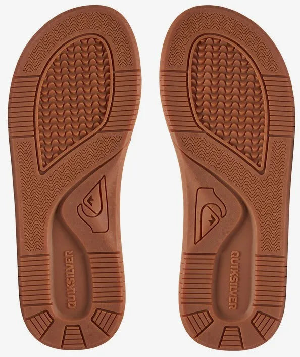 Quicksilver Coastal Oasis II Flip Flops 39: Comfort & Grip