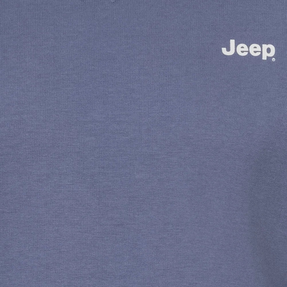 Jeep muži okrúhle krk mikina, s