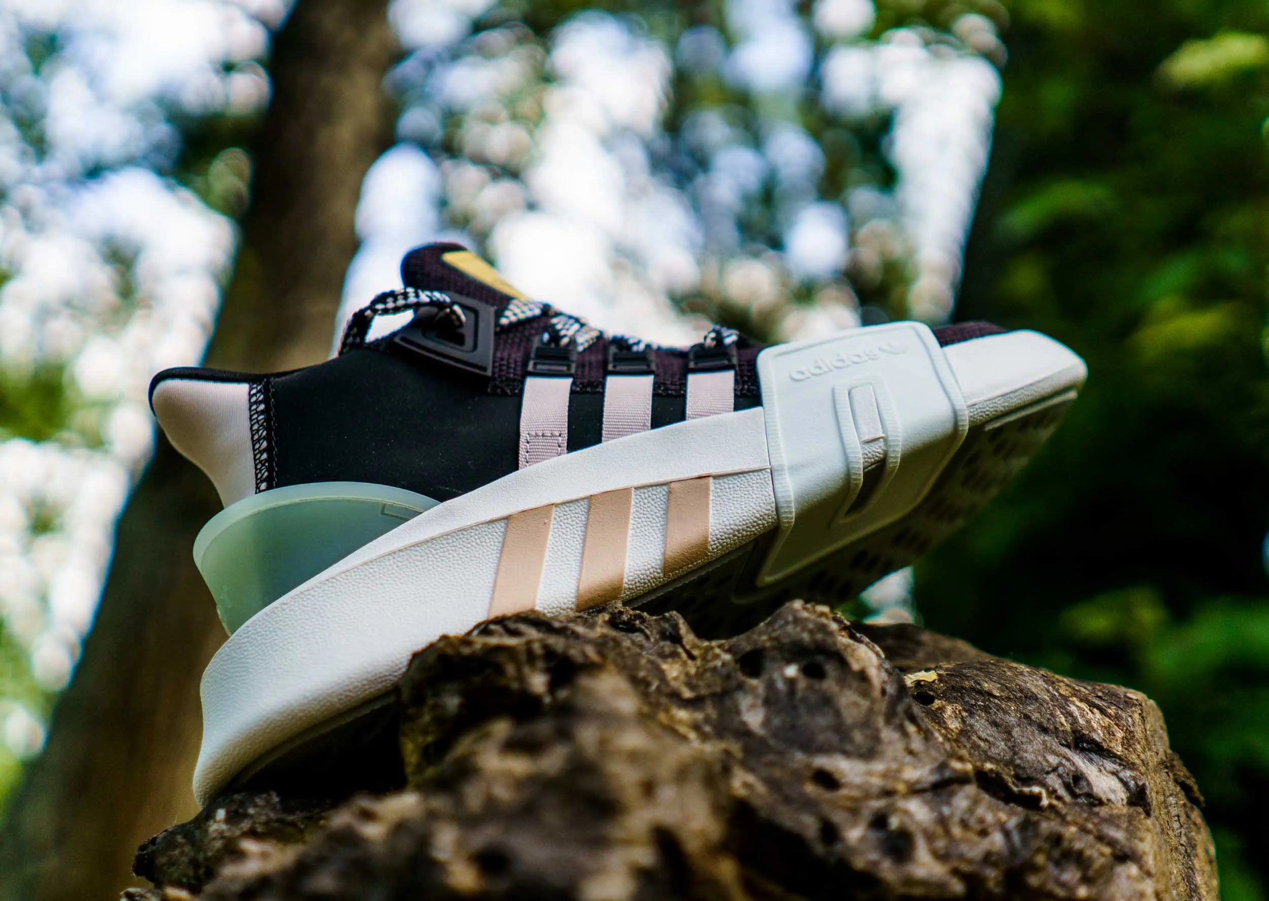 Adidas Eqt Bask Adv Ladies Sneakers Black-Orchid 37 1/3