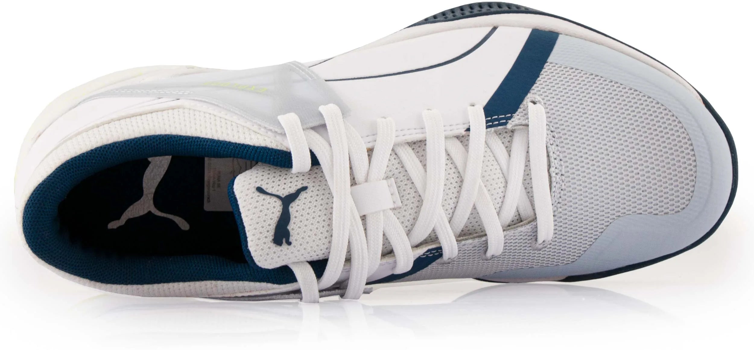 Puma unisex sneakers xbrid 2 vit/grå gul storlek 44