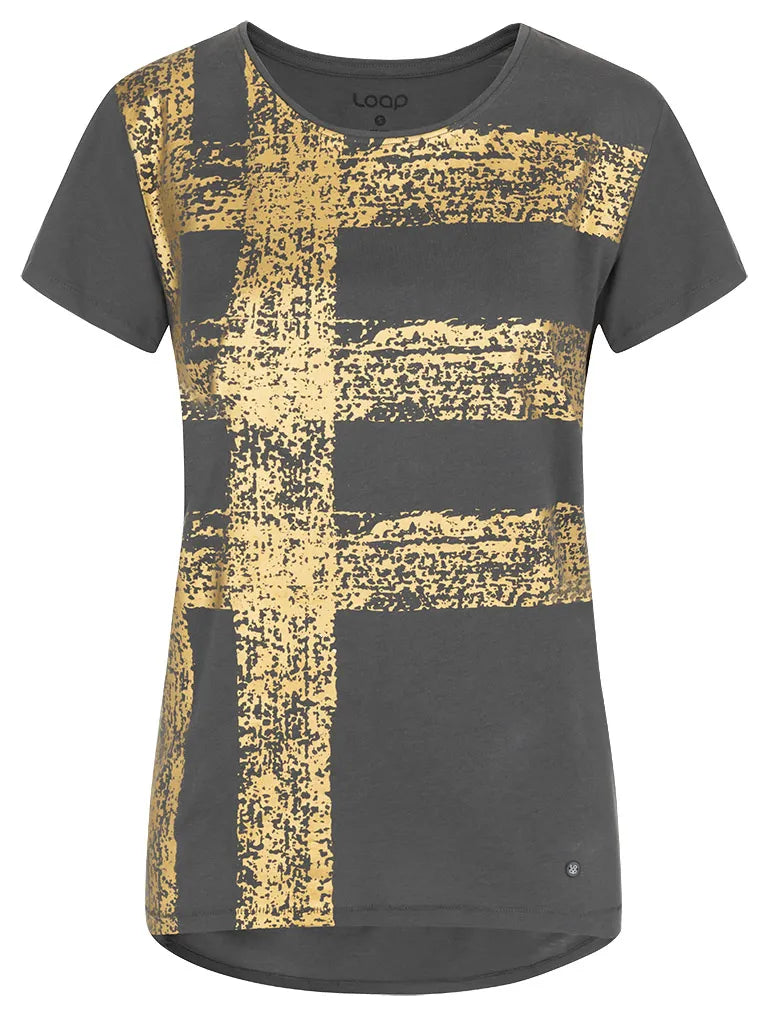 Ladies T -Shirt Loap Asaja L - Cotone morbido, Fit perfetto