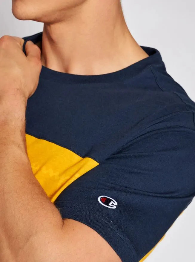 Léine Champion na bhFear Navy-Yellow-White, XS