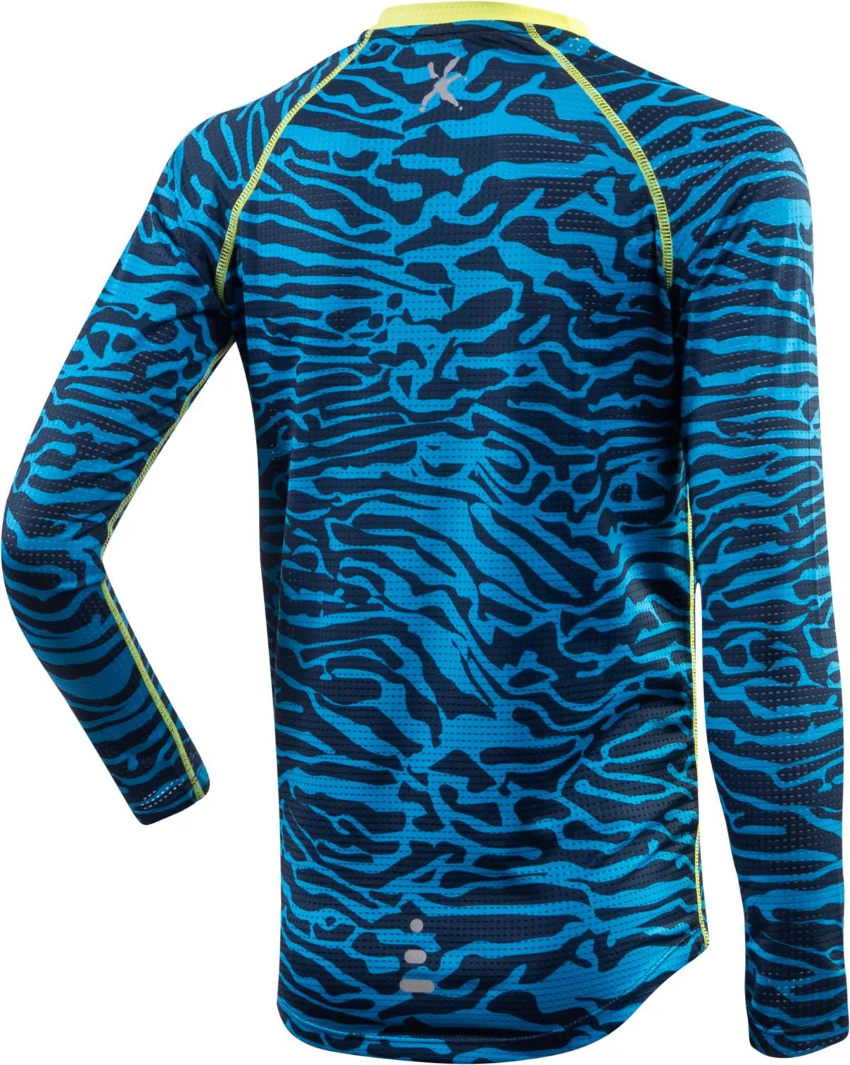 T-shirt dei ragazzi funzionali climax blu blu