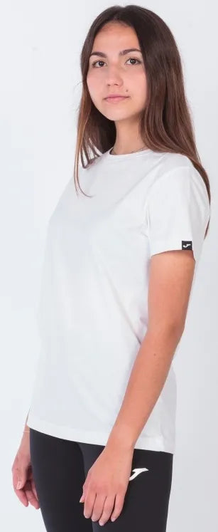 T-shirt femminile t-shirt a manicotto deserto bianco, xs