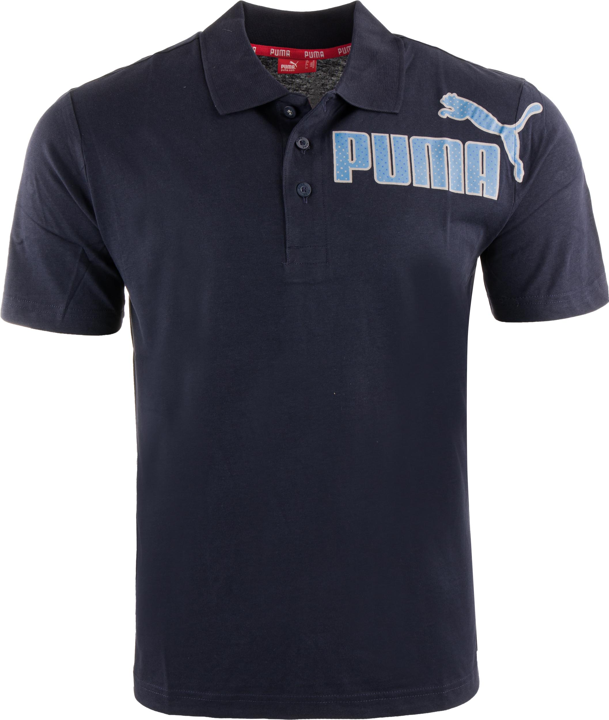 Pánská puma polo pánská modrá s