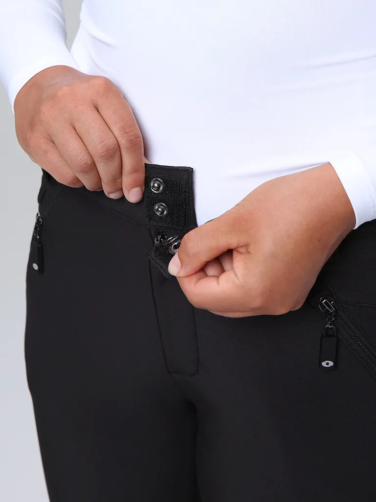 Pantalones blandos de alojamiento de mocos de mujer