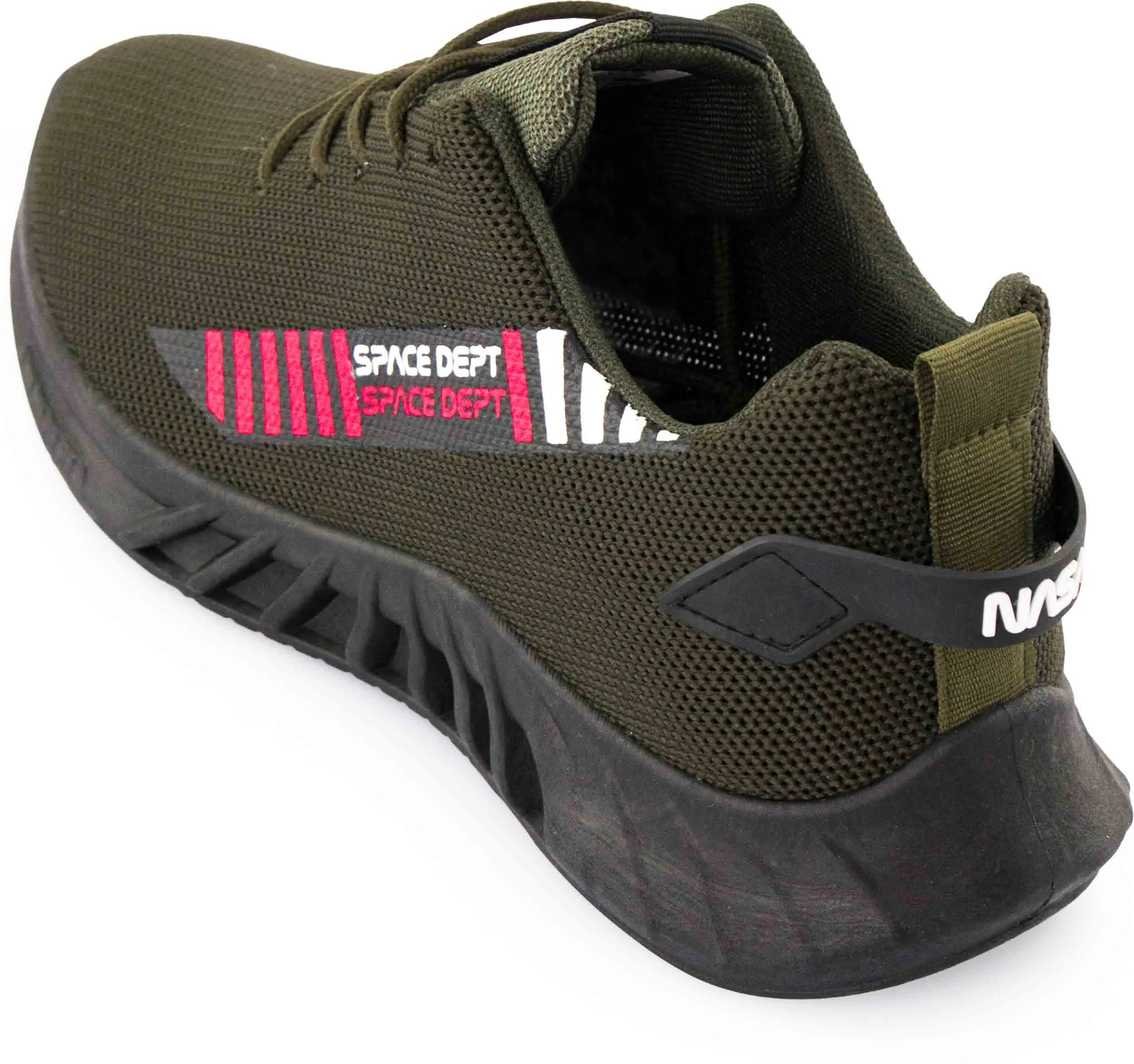 Herenschoenen NASA Men Beymond The Rainbow Sneaker Khakigroen 41