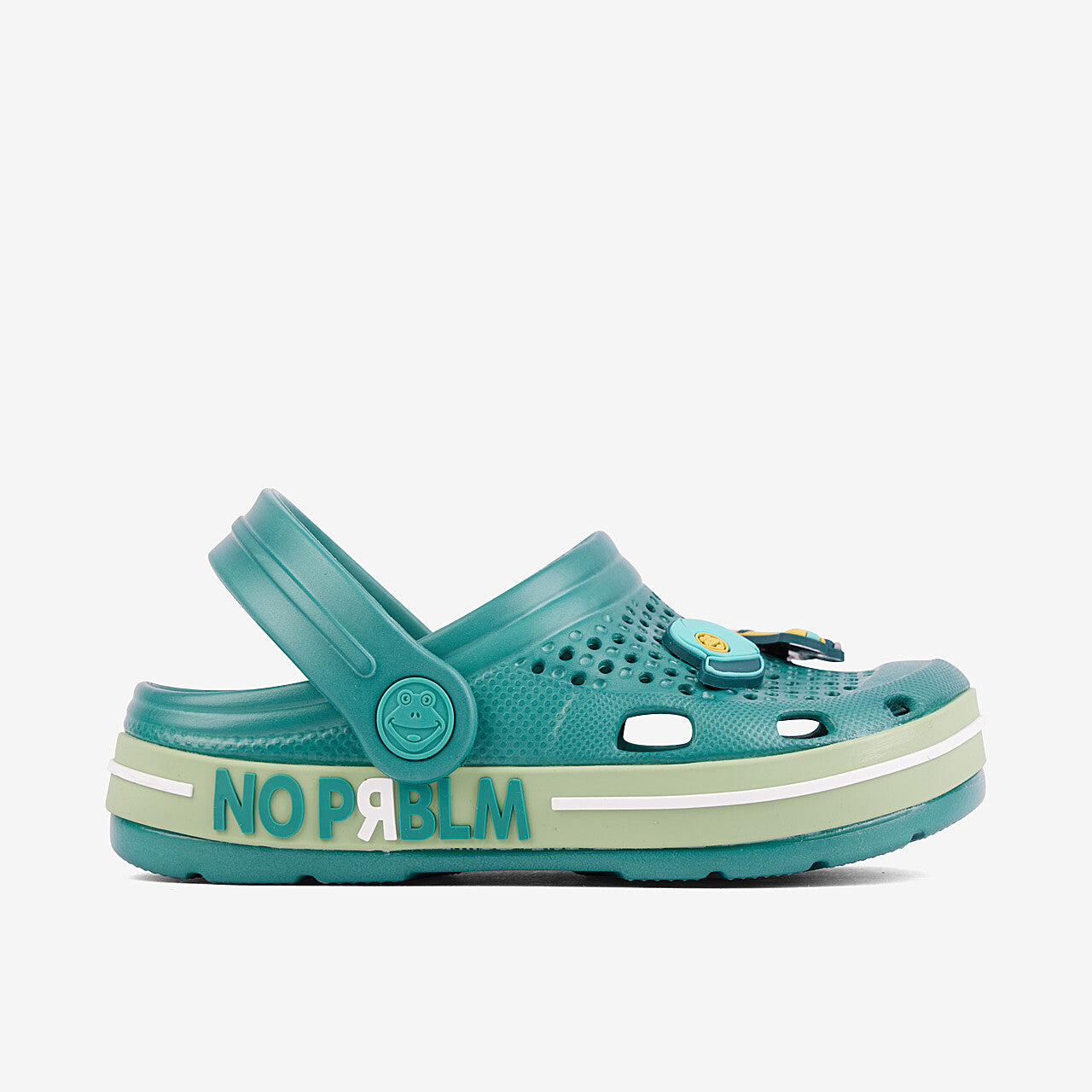 Zoccoli bambino COQUI LINDO Jungle Green/Linden Green PRBLM + Amuleto 30/31