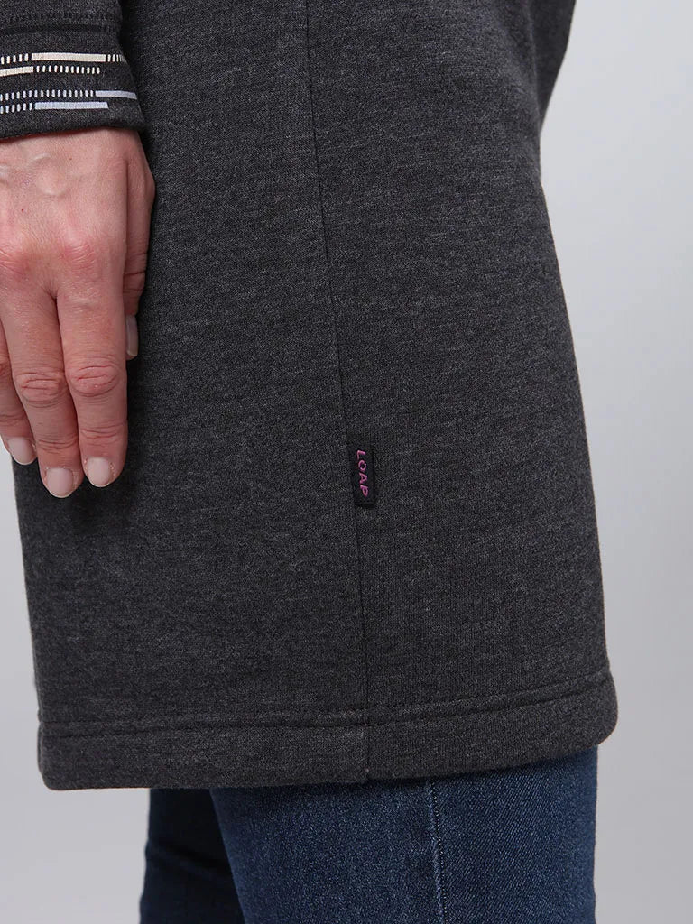 Abito da donna/felpa loap ebnera grigio scuro xs