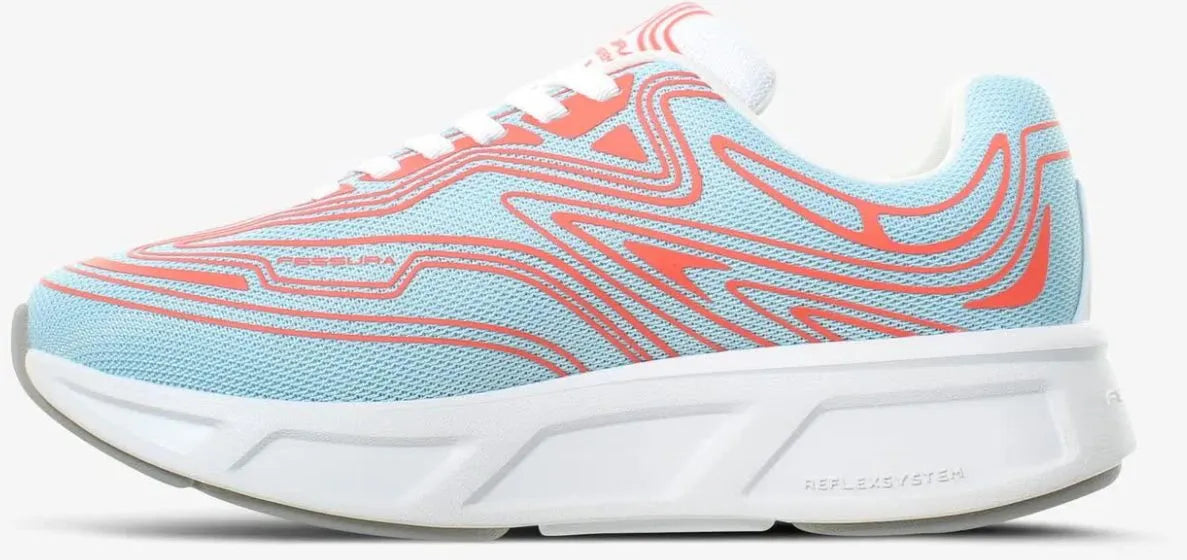 Bróga Unisex Fessura Wmns Runflex 01 Bán-Smoke-Uisce-Chróra 39