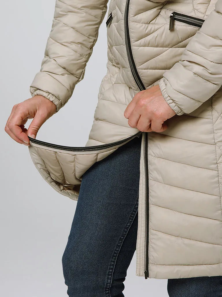 Women's coat loap jemina beige m