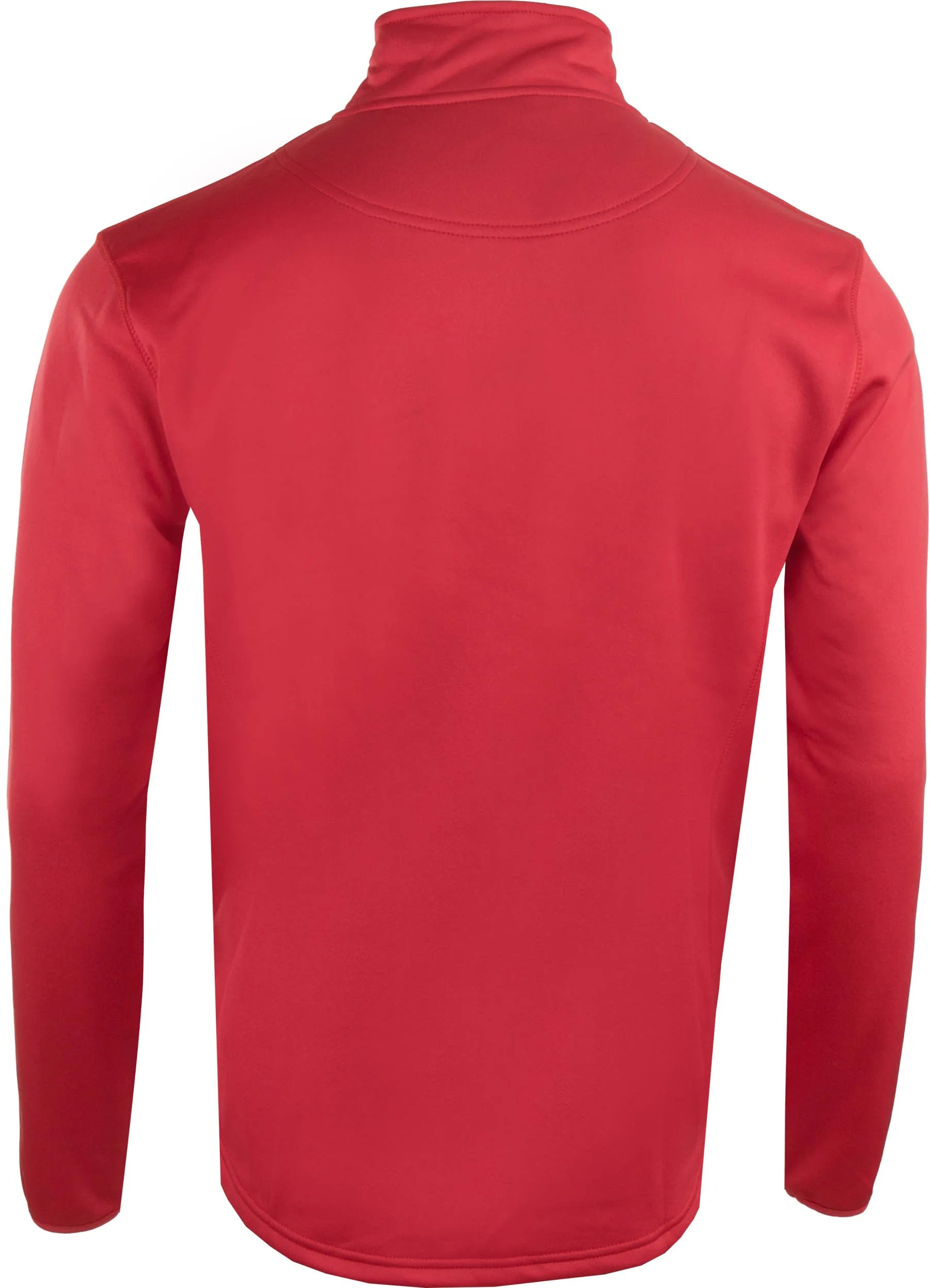 MASCHIO MIGLIORE MIDLAYER 1/4 ZIP MIDLAYER SCARLET RED, XS