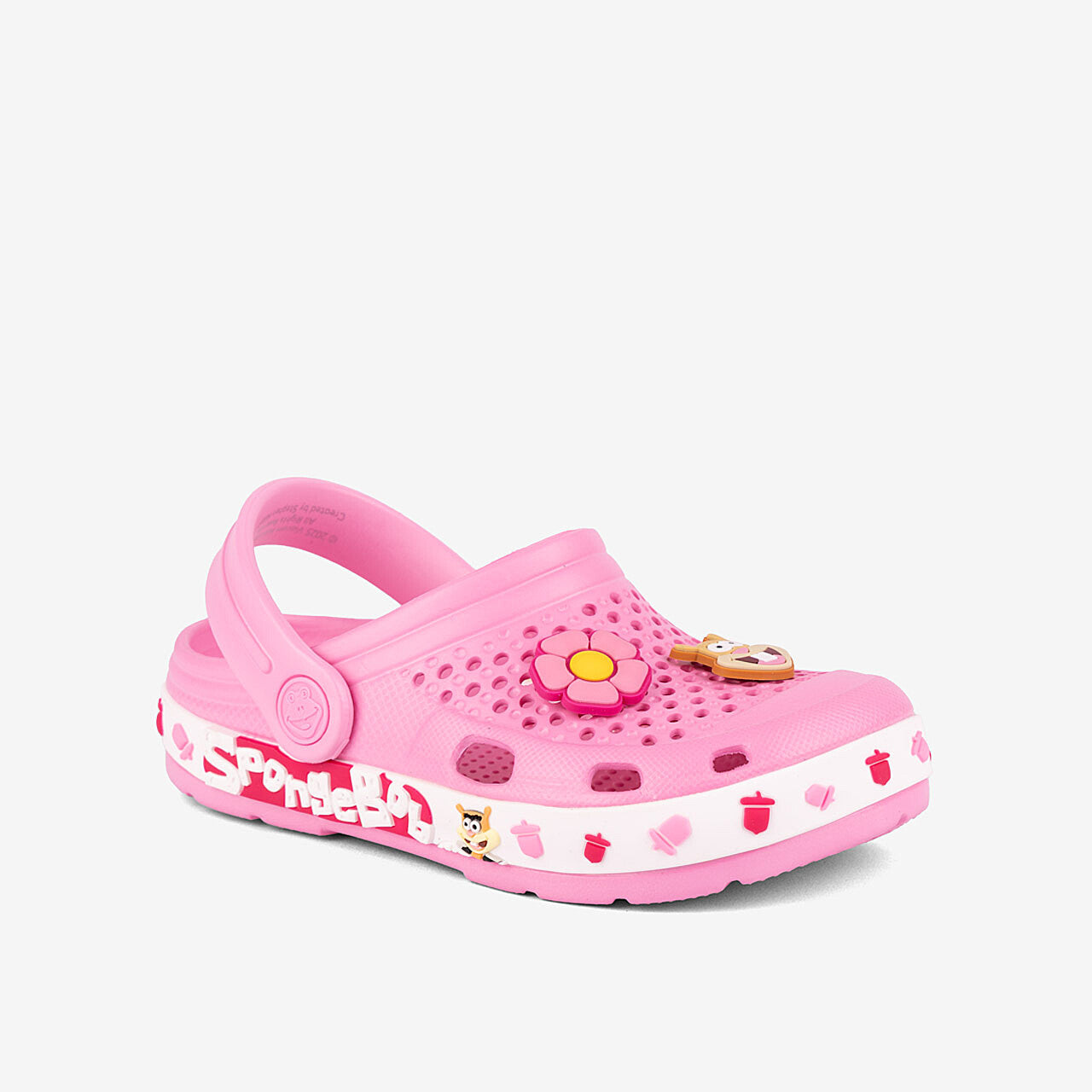 Dětské dřeváky COQUI LINDO Dk. Pink/White SB Sandy + Amulet 24/25