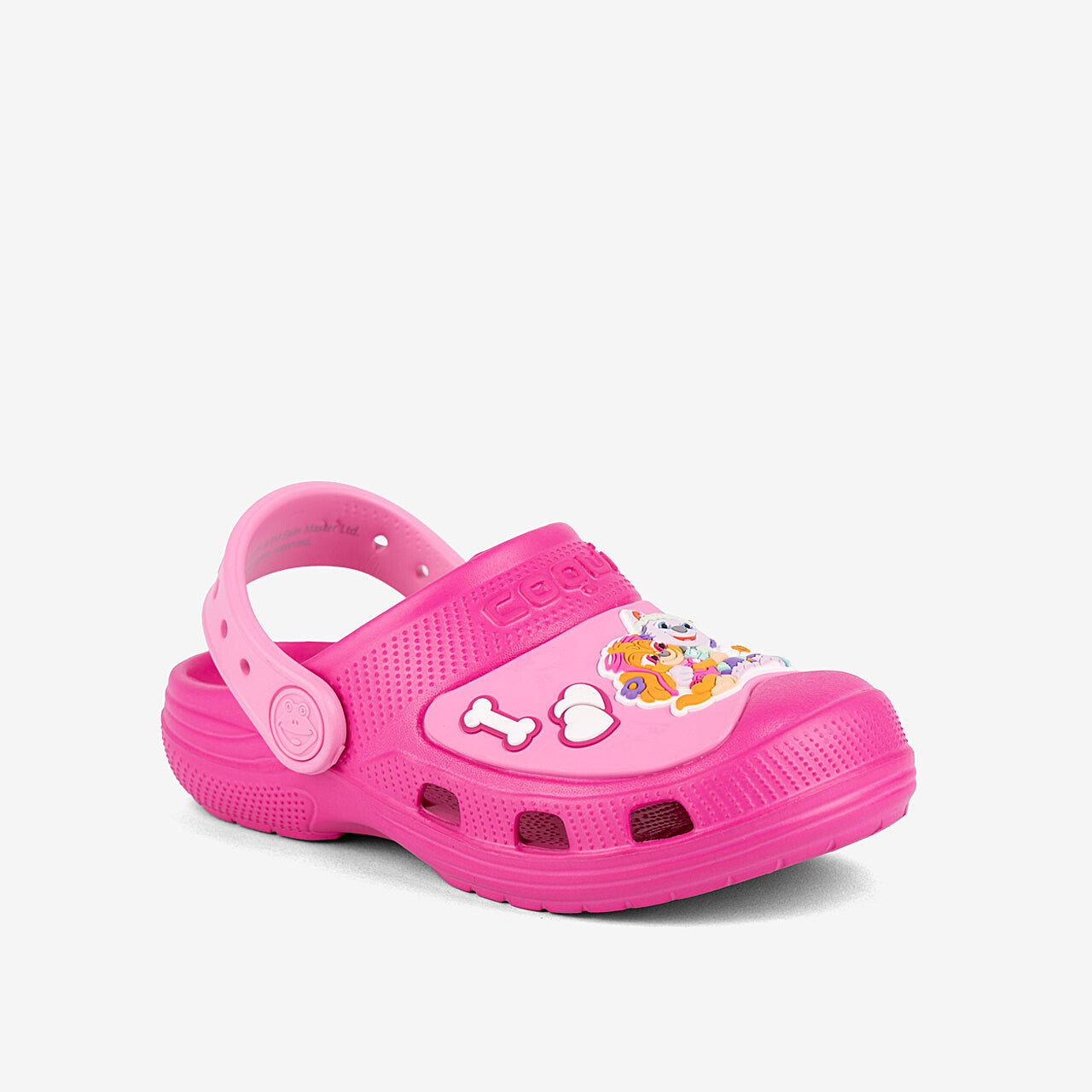 Dětské dřeváky COQUI MAXI Fuchsia/Dk. Růžový PP Skye 27/28