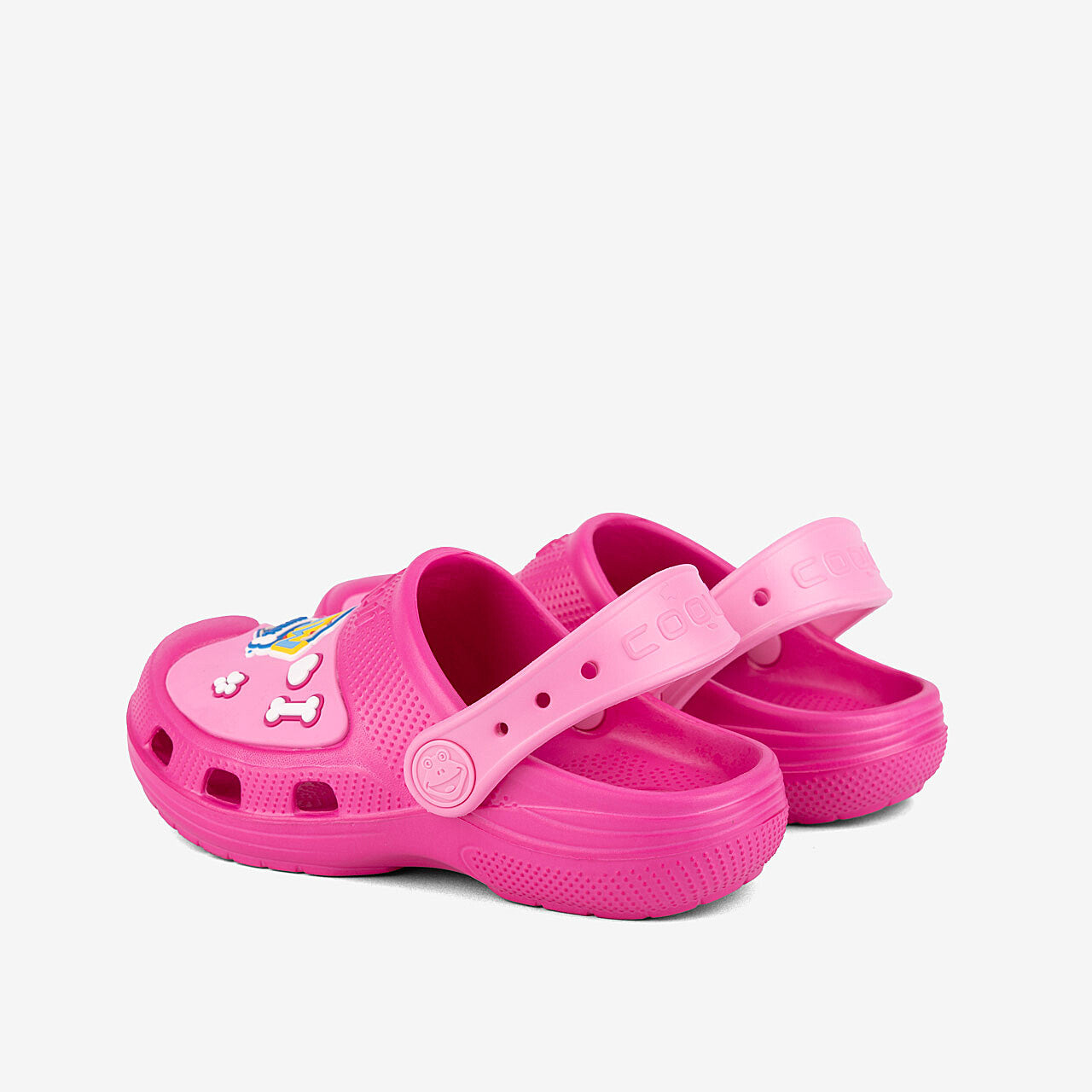 Dětské dřeváky COQUI MAXI Fuchsia/Dk. Růžový PP Skye 29/30