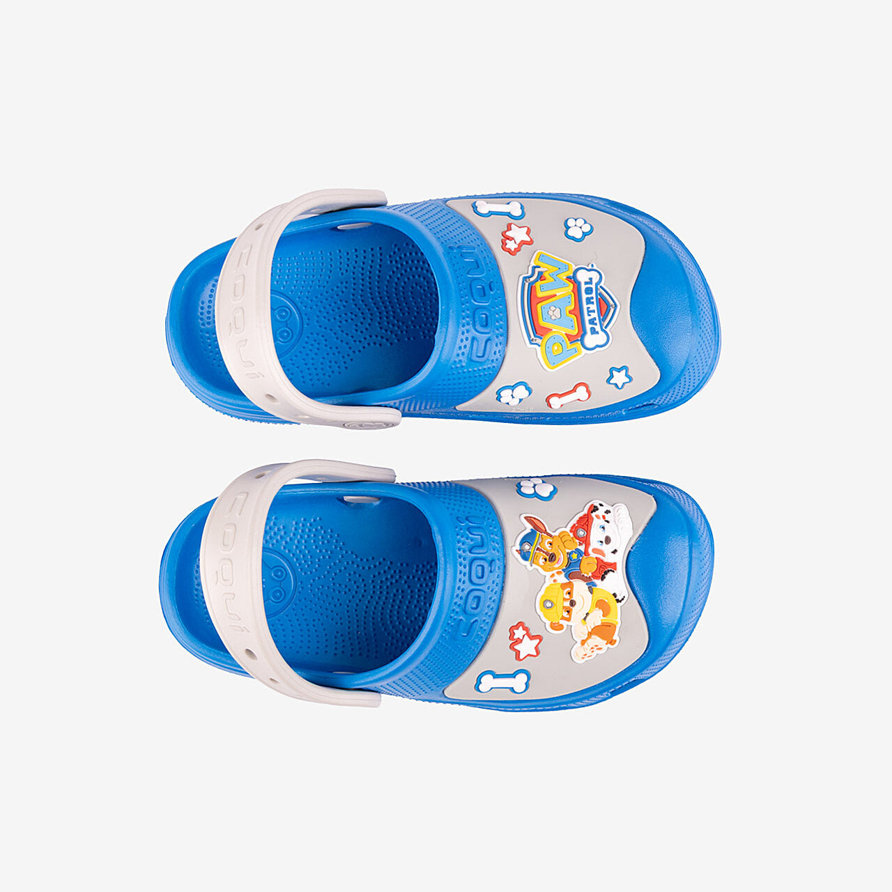 Dětské dřeváky COQUI MAXI Sea Blue/Stone PP Chase 22/23