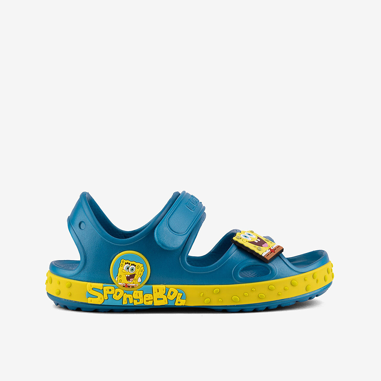 Sandals na bpáistí COQUI YOGI Aigéan Gorm/SB Buí SB Spongebob + Amulet 25/26