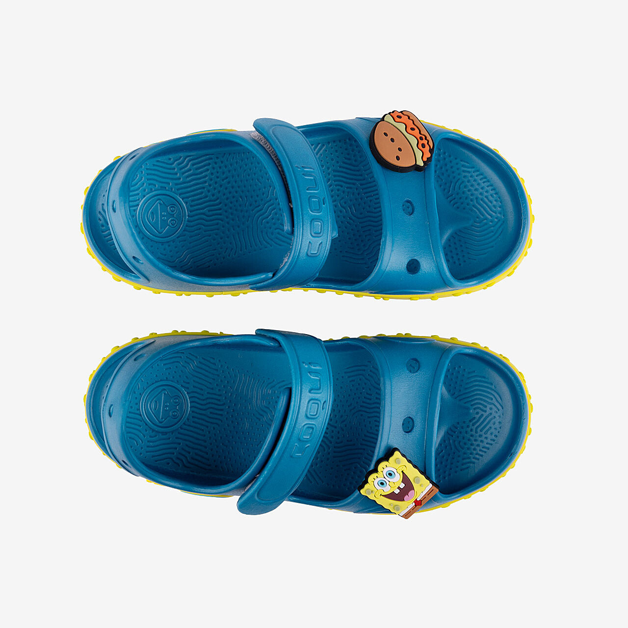 Sandali bambino COQUI YOGI Ocean Blue/SB Yellow SB Spongebob + Amulet 26/27