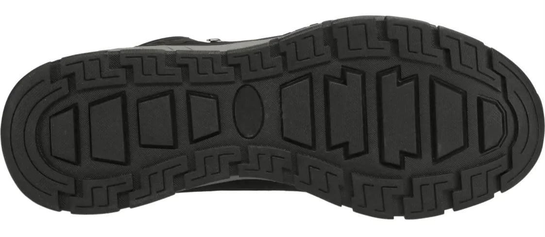 Mænds loafers sterling sorte vinterstøvler, størrelse 43