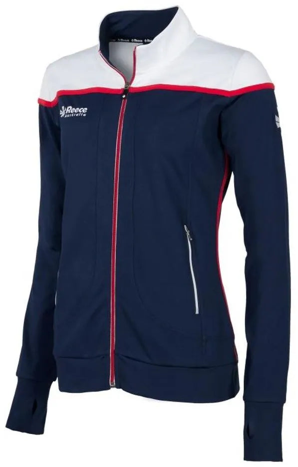 Reece Varsity's Women's Jacket XL - Marine/White, rozciągnięte dopasowanie