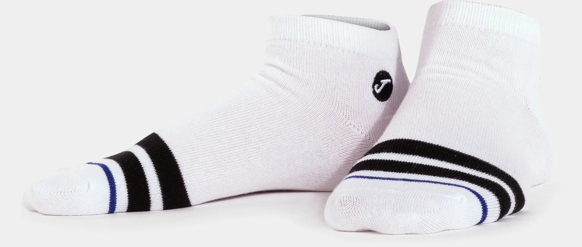 Joma Beta Socks White-Gray-Black 43-46: respirant et durable