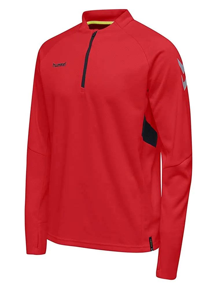 Hummel Tech Move Half Zip Red Sweatshirt för män