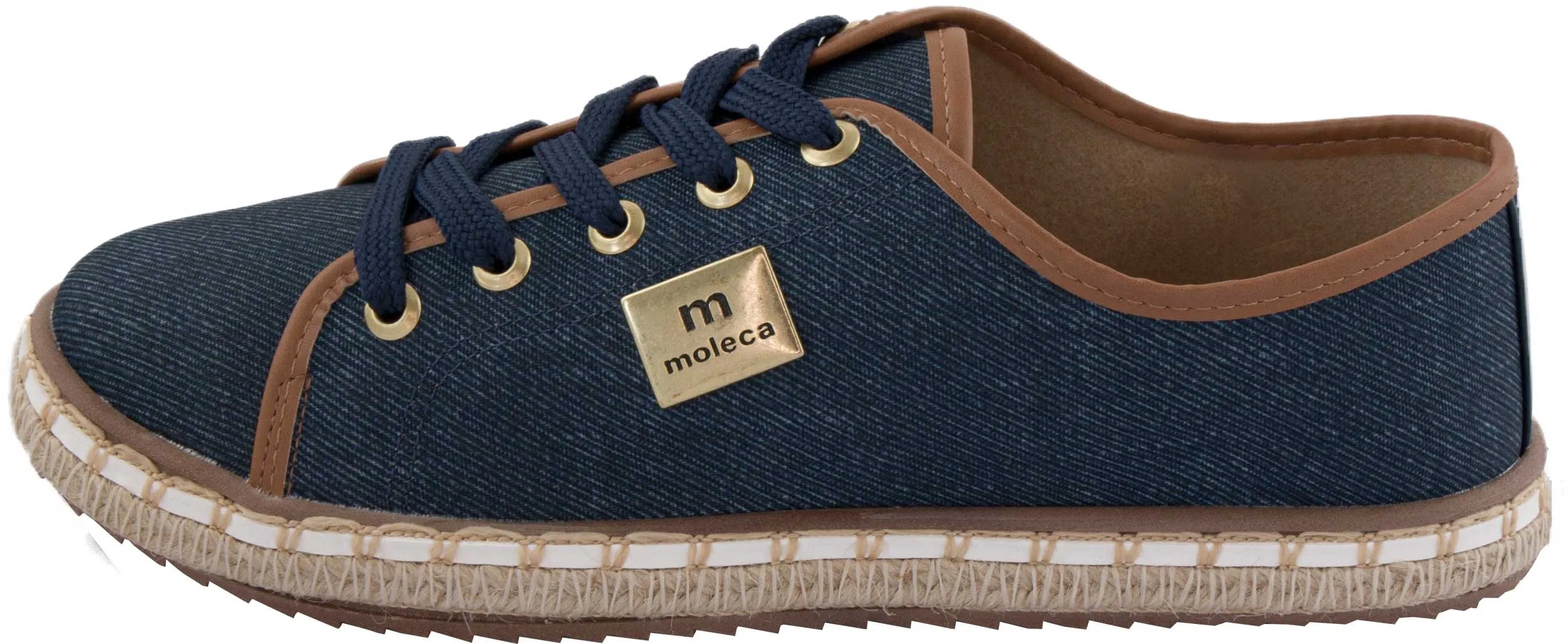 Moleca Tecido Denim Women's Shoes tamaño 37